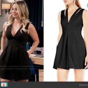 BCBGMaxAzria Black Mini Dress